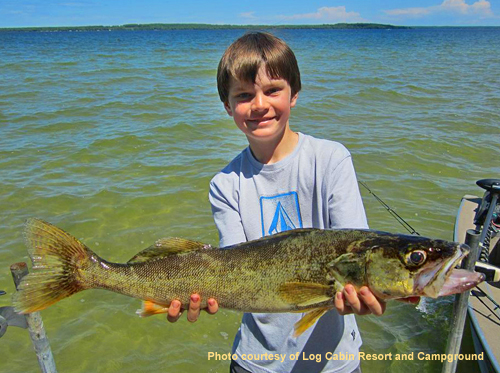 Fishing the Manisitque Lakes of Curtis Michigan